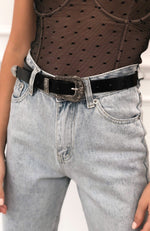 Hey Boy Belt Black