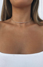 Ice Ice Baby Choker Gold