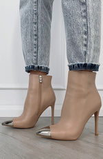 Doppio Boots Nude