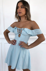 Latest Obsession Dress Baby Blue