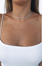 Ice Ice Baby Choker Silver