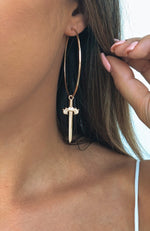 Ride Or Die Earrings Gold