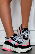 System Shock Sneakers Pink