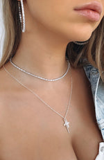 Ice Ice Baby Choker Silver