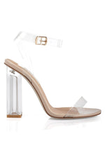 Inca Heels Nude Patent