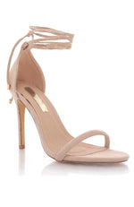 Lucca Heels Blush Suede