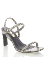 Paxton Heels Grey Python