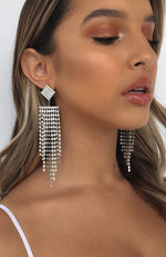 One Time Diamante Earrings