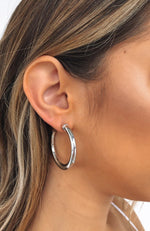 Take You Far Earrings Silver