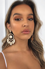 Coin Earrings Gold