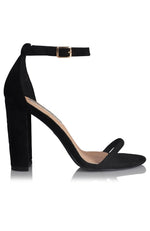 Jena Heels Black Suede