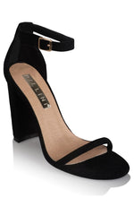 Jena Heels Black Suede